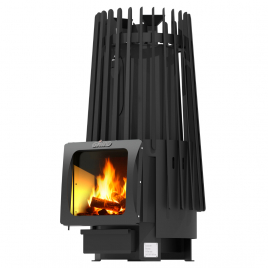 Дровяная банная печь GrillD Cometa 180 Vega Short Window Max