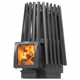 Дровяная банная печь GrillD Cometa 350 Vega Short Window Max