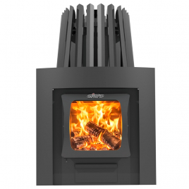 Дровяная банная печь GrillD Cometa 350 Vega Window Max