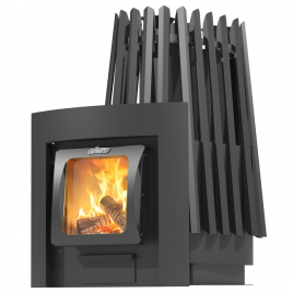 Дровяная банная печь GrillD Cometa 350 Vega Window Max