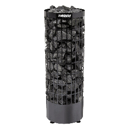 Электрическая печь Harvia Cilindro PC90E Black Steel без пульта