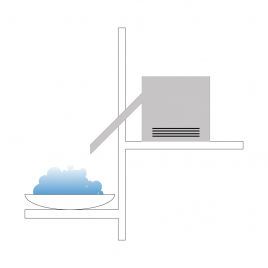 Ледогенератор встраиваемый Proconhealth EIS Tower Naked ES 33 (200 кг в сутки)