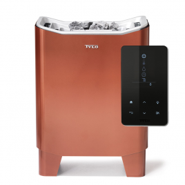 Электрическая печь Tylo Expression Combi 10кВт, покрытие медь, с выносным пультом управления H2 и релейным блоком RB45 в комплекте